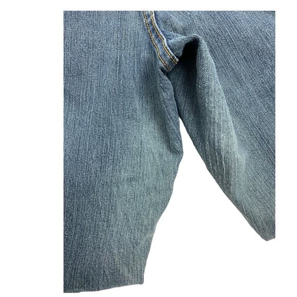 american rag bootcut medium wash jeans curvy plus size 16 short high rise - Picture 5 of 8